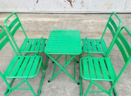 Bộ Bàn Ghế Xanh Lá Giá Sỉ